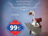 Türk Hava Yolları (THY) Ramazan’da tüm iç hat yolcularını her şey dahil 99 TL’ye uçuracak.